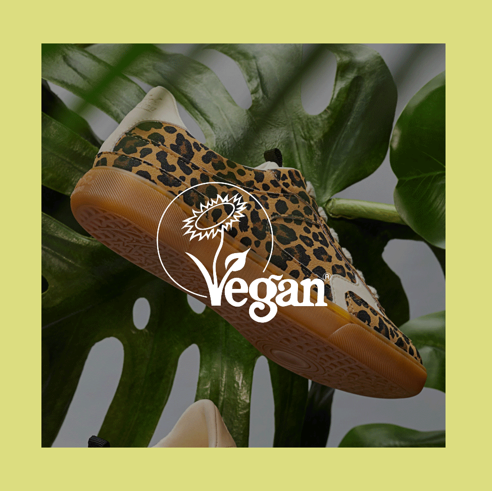 An animated gif displaying Blowfish vegan products BLOOM foam insoles