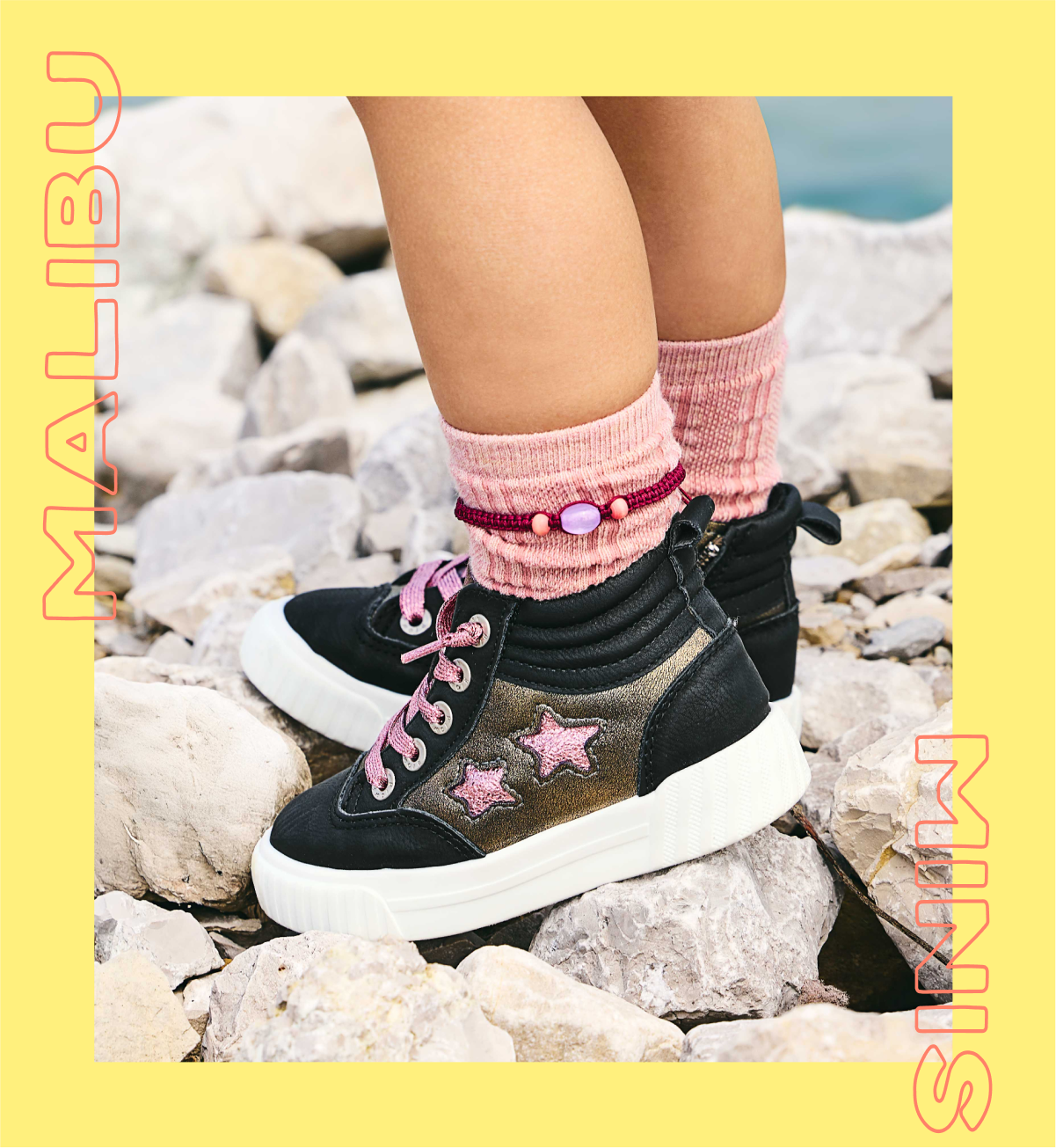 Malibu Minis toddler shoe collection in bright colors