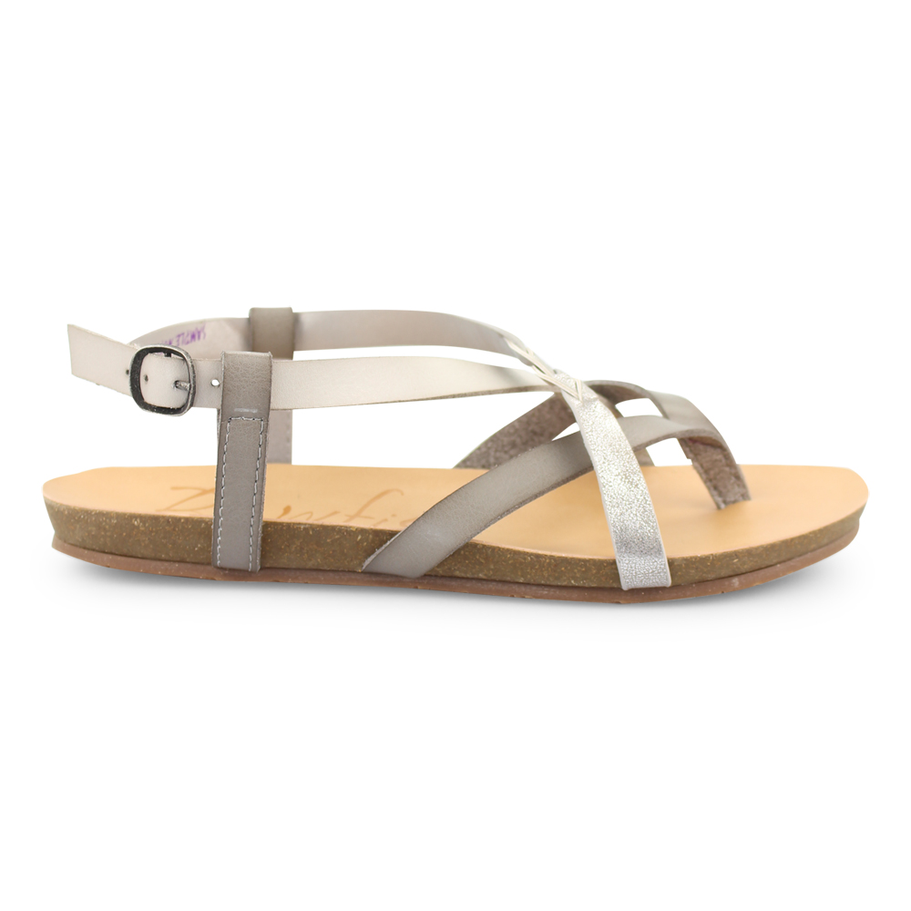 GranolaB Strappy Sandal With Faux Cork Footbed Blowfish Malibu