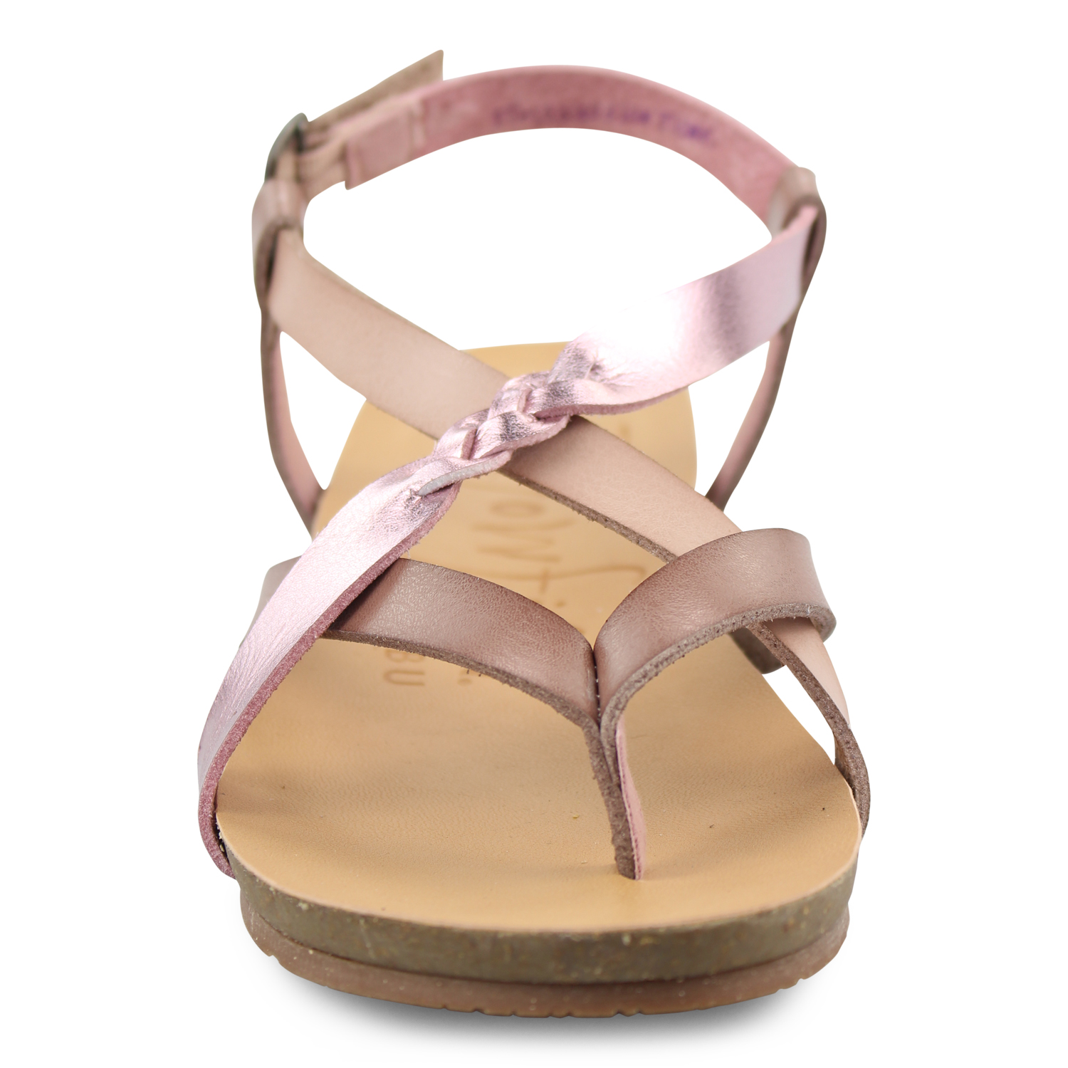 Granola-B - Strappy Sandal With Faux Cork Footbed | Blowfish Malibu
