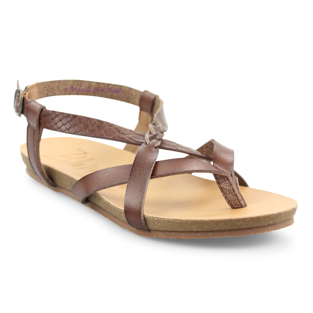 Granola-B - Strappy Sandal With Faux 
