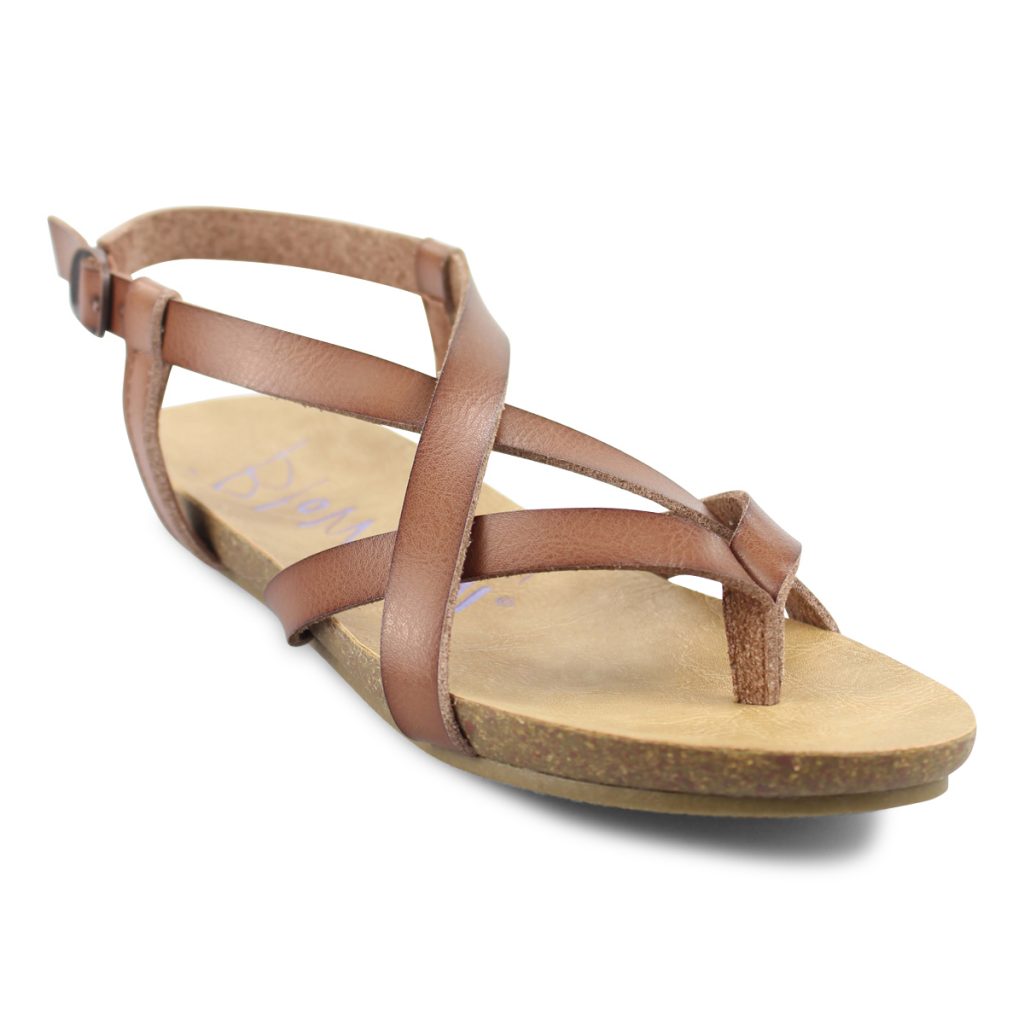 Granola - Faux Leather Strappy Womens Sandal | Blowfish Malibu