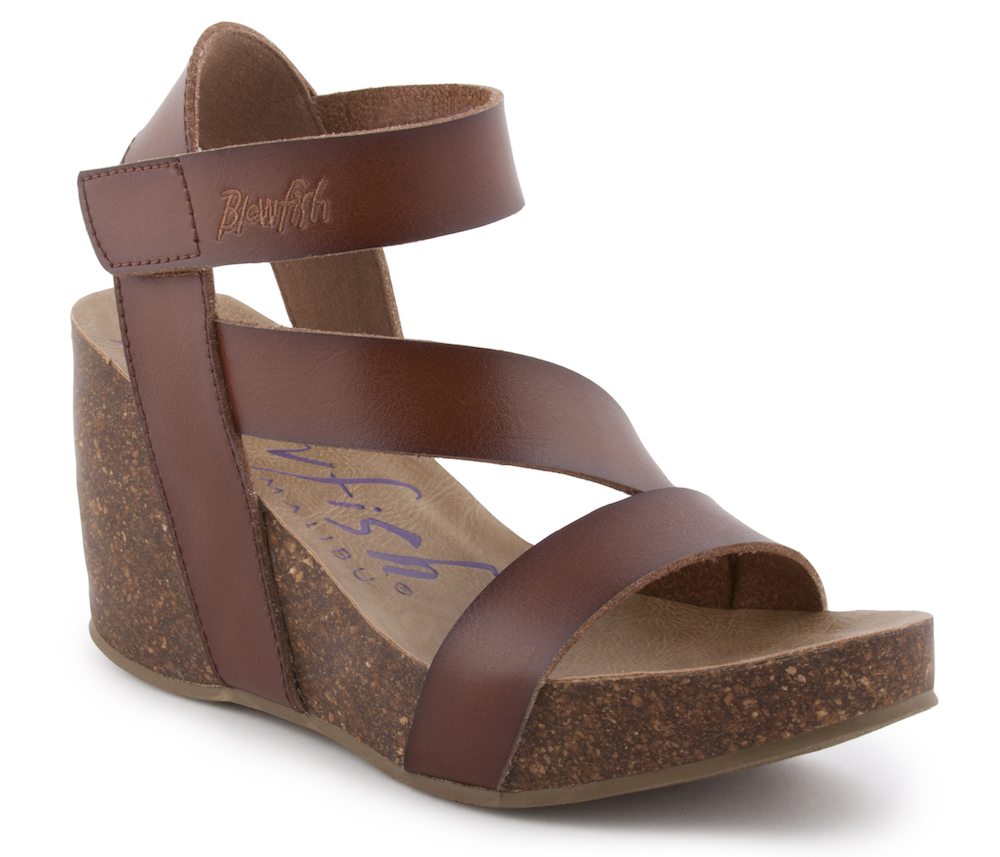 Hapuku - Faux Leather Wedges With A 