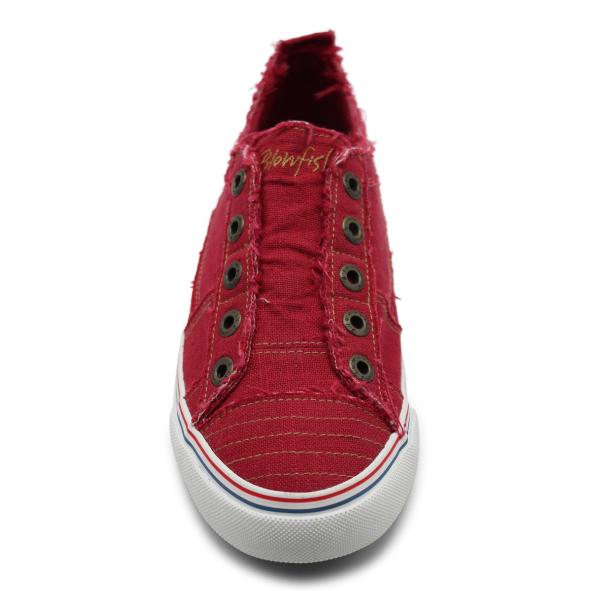 red blowfish sneakers