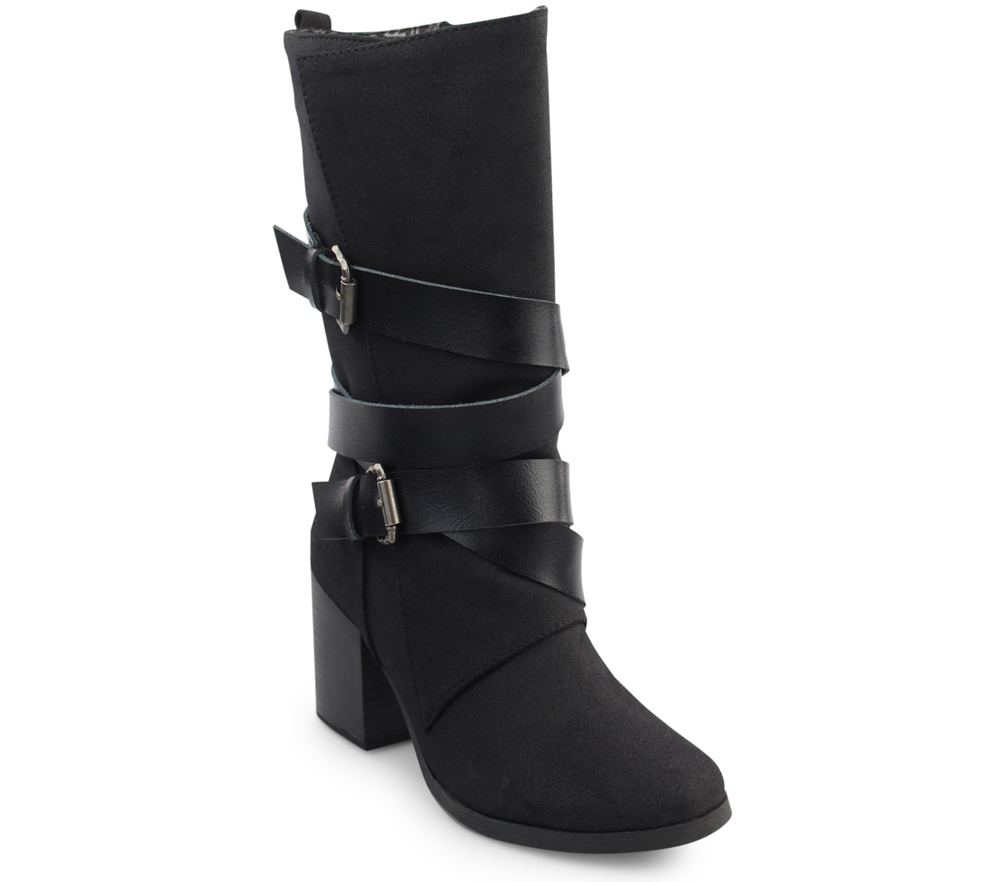 Dahl - Calf Height Womens Boots With 