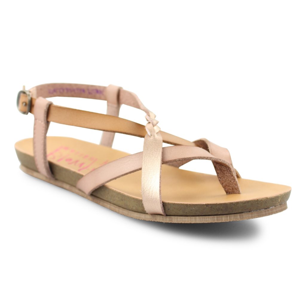 GranolaBK Strappy & Lightly Padded Girls Sandal Blowfish Malibu