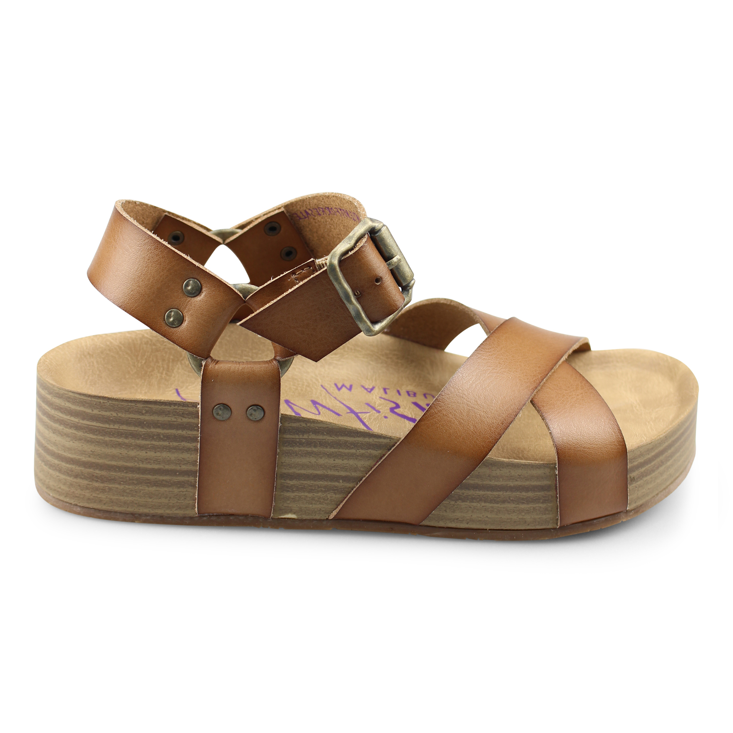 Makara - Platform Womens Sandal With Molded Footbed | Blowfish Malibu