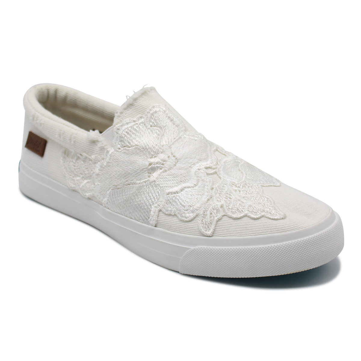 Slip-On Womens Sneakers With Lace Upper 