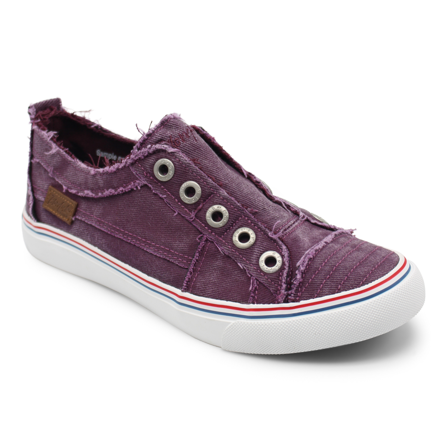 Slip On Blowfish Malibu Play Play Navy Star Canvas Slip On Sneaker